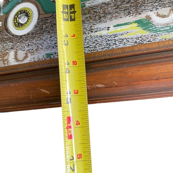 H. Hargrove Serigraph Oil Painting on Canvas Antique Car, General Store – Framed - Picture 4 of 16